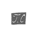 1843年,莫斯科未知大师的克莱莫 - 首字母“G.S”.