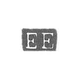 Claymo Master Enquist Eric - Leningrad - initials EE