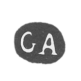 Klemo, unknown master of Moscow, initials of the GA, 1746.