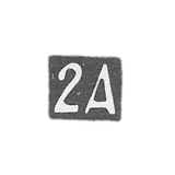 Second Moscow Arthel - initials 2A - after 1908.