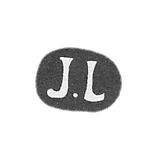 1872-1875 列宁格勒未知大师的克莱莫 - 首字母“J.L”.