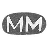 Mr. Maslov Mikhail Vasilievich - Moscow - initials of MM 1908-1917.