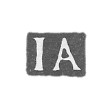 Claymo Master Akbrella Johann Henry - Leningrad - initials "IA"