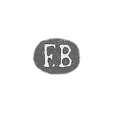 Claymo Master Berquist Elias - Leningrad - initials F.B.