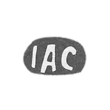 西特尼科夫大师伊凡·阿列克谢耶夫 - 红色 - 首字母“IAS” - 1896年.