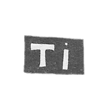 The hallmark of the master Ilyin Timofey - Moscow - initials "TI" - 1704-1721.