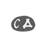 Claymo Master Dementiev Semen - Moscow - initials of SD 1820-1861.