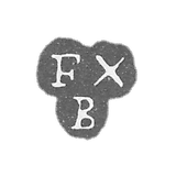 Claymo Master Buddha Jean François - Leningrad - initials FXB