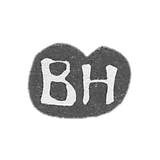 Klemo Master Nikitin Vasili - Moscow - initials of VN 1737-1767.