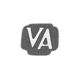 Claymo Master Andrian Valentine - Tallin - initials VA - 1714-1753.