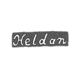 赫尔坦·安德斯大师的污名 - 列宁格勒 - 首字母“ heldan”