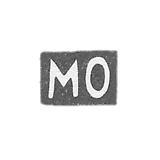 在莫斯科未知大师的克莱莫 - 首字母“MO” - 1828年.