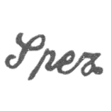 Claymo Master Schper Adolph - Leningrad - Sper initials