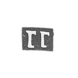 在莫斯科未知大师的克莱莫 - 首字母“GG” - 1790年.