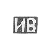 Claymo, unknown master Calugi, initials of the IB, 1869.