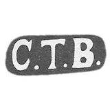 无名主人雷加的克雷莫 - S.T.V.的首字母 - 1856年。