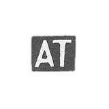 特雷德尔·亚历山大的铭记 - 塔林 - 简称“AT” - 1884-1905 年。