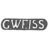 Claymo Master Weis Gustav - Tallin - G.WEISS - 1791-1818.