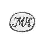 Claymo Master Mikhail Vasiliev - Yaroslav - initials of the MK - 1820-1850.