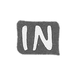 纳曼·约翰内斯的标志 - 塔林 - 缩写为“IN” - 1924-1940年