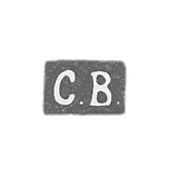 Claymo Master of the Verkhovts Sergei Fedorovich - Leningrad - initials of S.V.