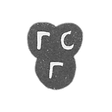 谢列布列尼科夫大师加夫里尔·格里戈里耶夫 - 莫斯科 - 1752-1760年“GG”首字母