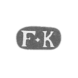 克雷莫大师凯赫勒·弗里德里希·克里斯蒂安 - 列宁格勒 - “F-K” - 1874-1908年