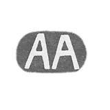 Claymo Master Arthamon Andrei Mihailović - Leningrad - initials AA - 1899-1908