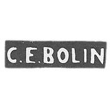 Bolin-Moscow Commercial House - C.E.BOLIN initials - 1889-1916