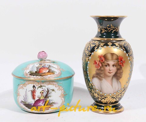 维也纳皇家瓷器, 蒂芙尼私人珍藏瓷器花盆