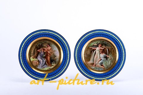 Royal Vienna Porcelain, ROYAL VIENNA ART NOUVEAU PORCELAIN VASE