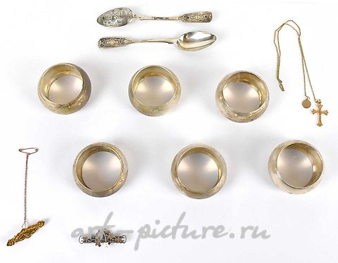 Русское серебро, Серебряный и золотой набор