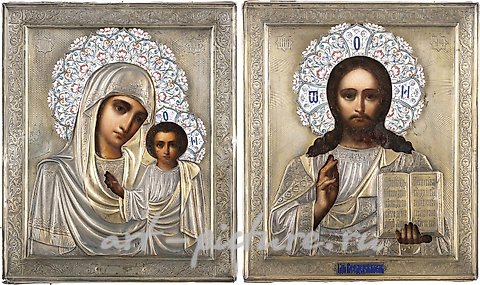 俄罗斯银, 银制品