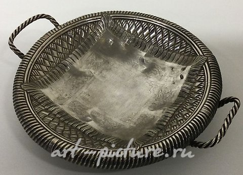 Русское серебро, Очень редкая серебряная хлебница начала 20-го века