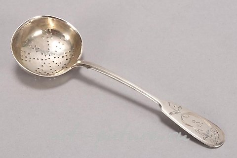 Русское серебро, Русский половник из черненого серебра начала 20 века