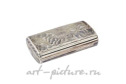 Русское серебро, Русская табакерка Александра I середины 19 века