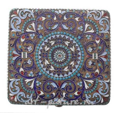 Русское серебро, Портсигар из русского серебра