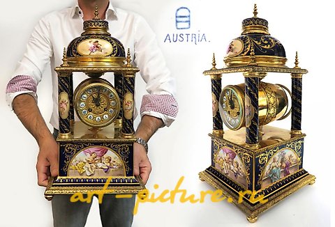 维也纳皇家瓷器, 19世纪的奥地利维也纳皇家大钟