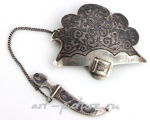 Русское серебро, Античная серебряная пряжка для пояса