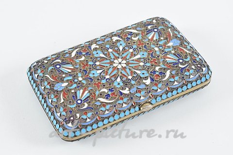 俄罗斯银, 俄罗斯银烟盒