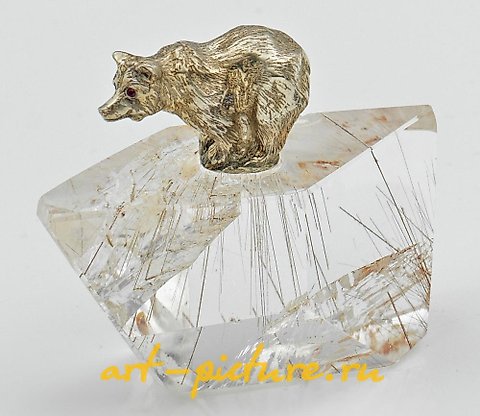 俄罗斯银, 装饰性微型雕塑