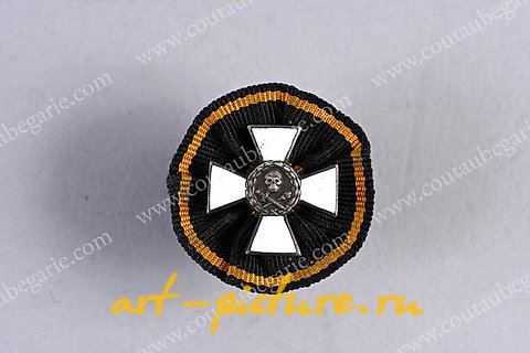 俄罗斯银, 银质纽扣上的迷你徽章