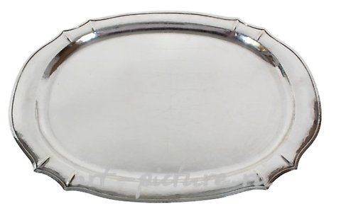 俄罗斯银, Falick Novick A&C tray, 71 troy ounces.