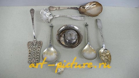 俄罗斯银, 银制品收藏