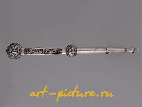 俄罗斯银, 俄罗斯的银制犹太指示器，传统形式的托拉指示器。