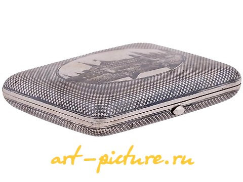 俄罗斯银, 俄罗斯的银制、金制和珐琅制烟盒