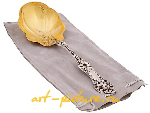 俄罗斯银, 镀金的84品质银餐匙