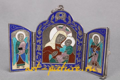 俄罗斯银, 三联图标