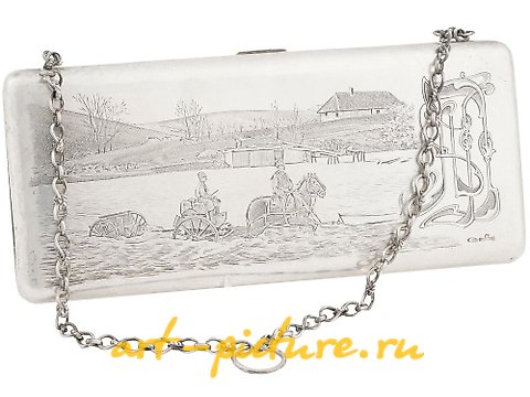 俄罗斯银, 银制物品