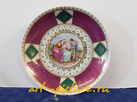 维也纳皇家瓷器, 2个维也纳皇家肖像盘